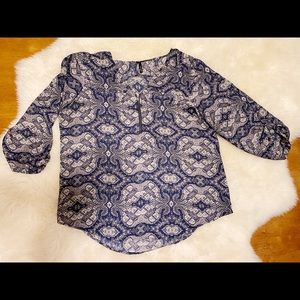 Maurices patterned blouse